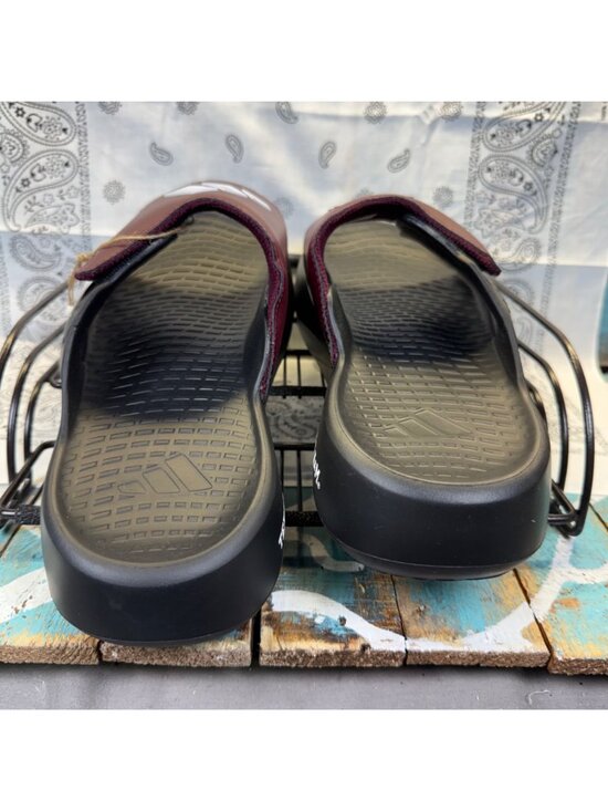 NWT Adidas Gig EmTexas A&m Aggies Lightblaze Slide Maroon/Black Men 11 Rare Find main image 10